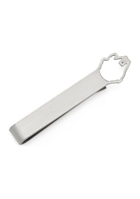 Star Wars Men's Millennium Falcon Cutout Tie Bar, Silver -  0848873066910