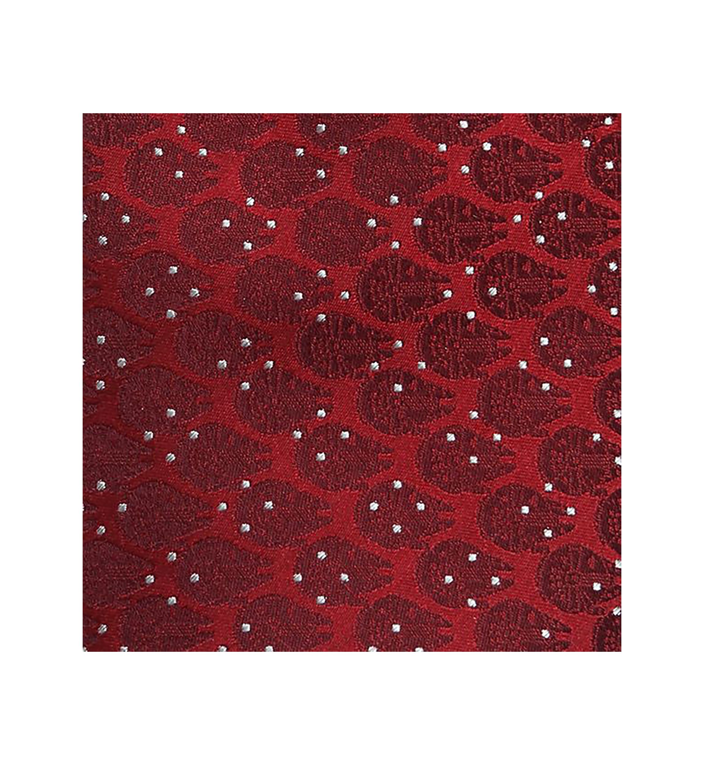 Millennium Falcon Dot Red Tie