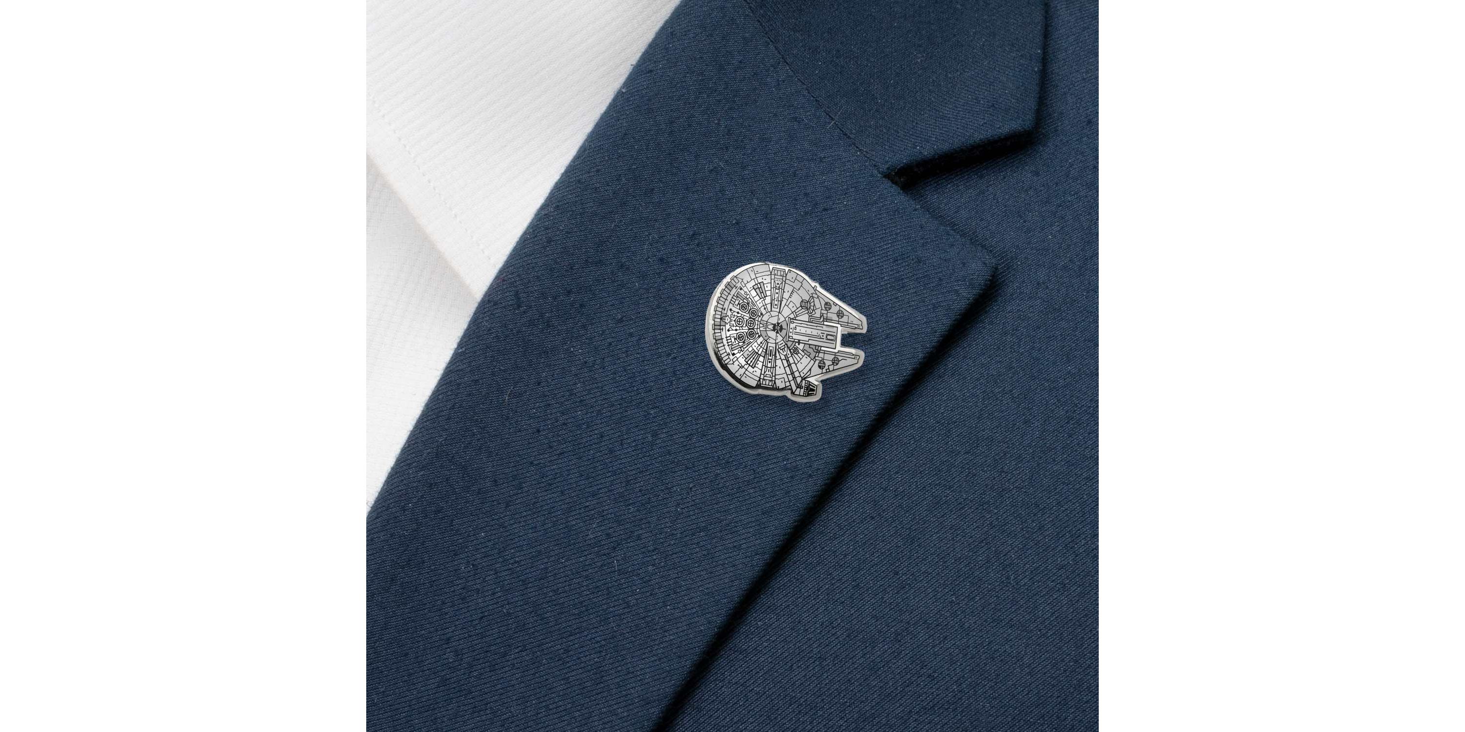 Millennium Falcon Blueprint Lapel Pin