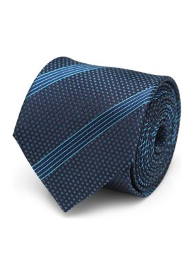 Star Wars Men's Millennium Falcon Stripe Tie, Blue