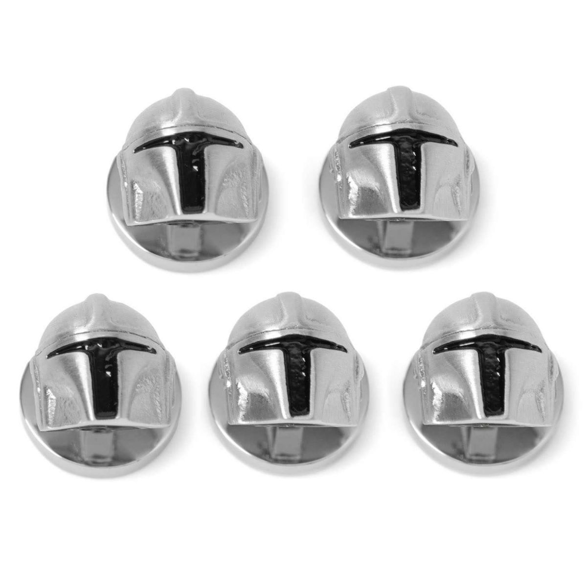 3D Mandalorian Helmet Studs