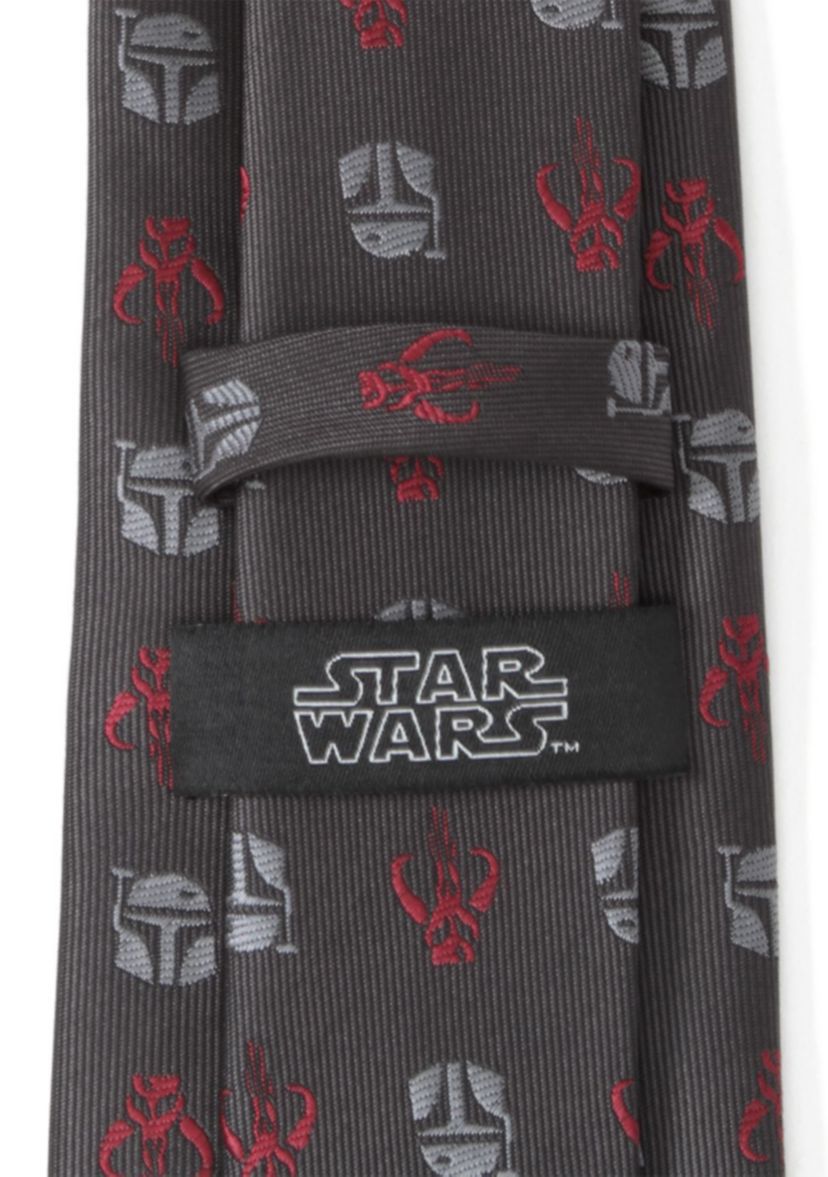 Star Wars Mando Grey Tie