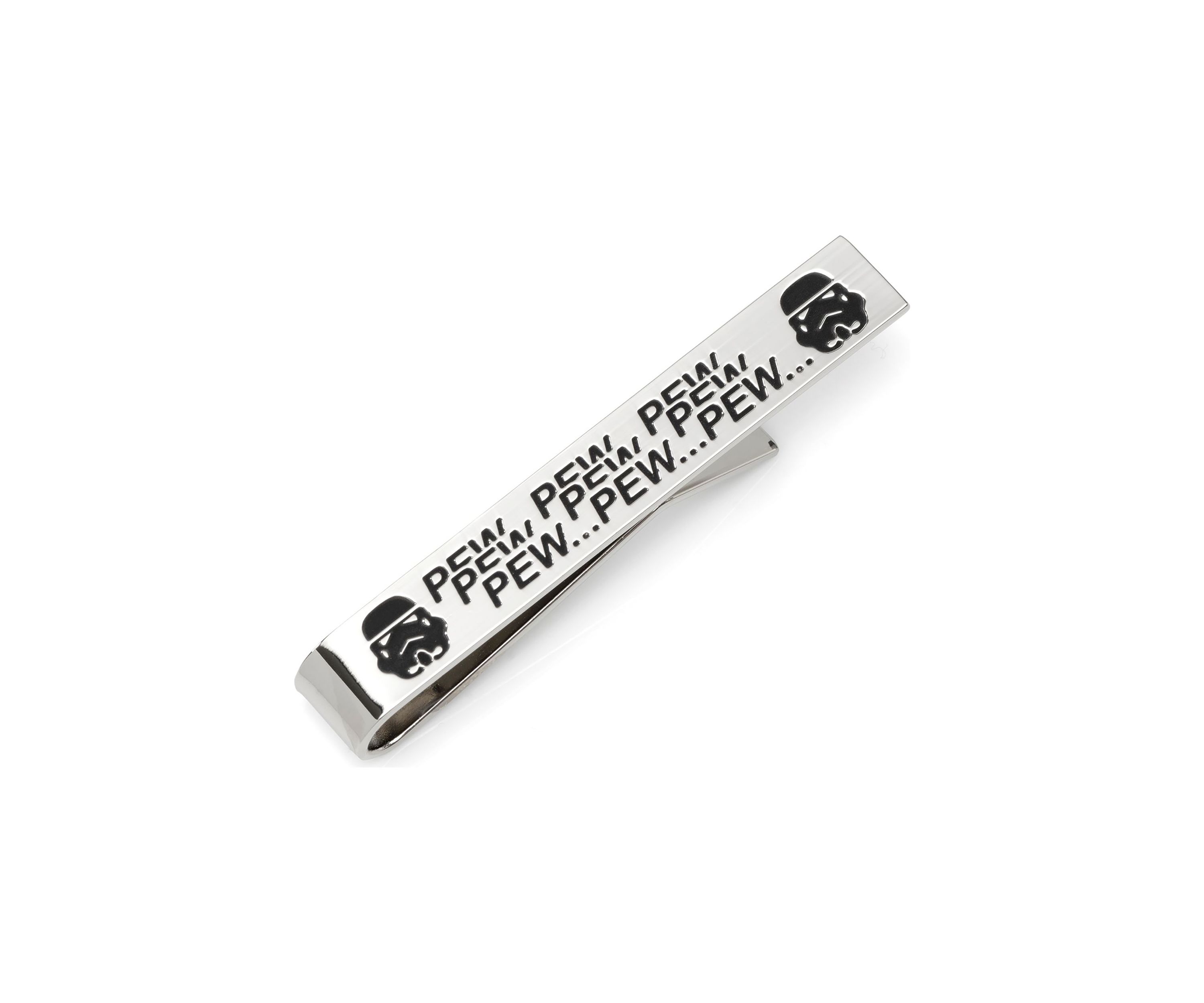 Pew Pew Pew Stormtrooper Tie Bar