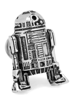 Star Wars Men's 3D R2D2 Lapel Pin, Silver
