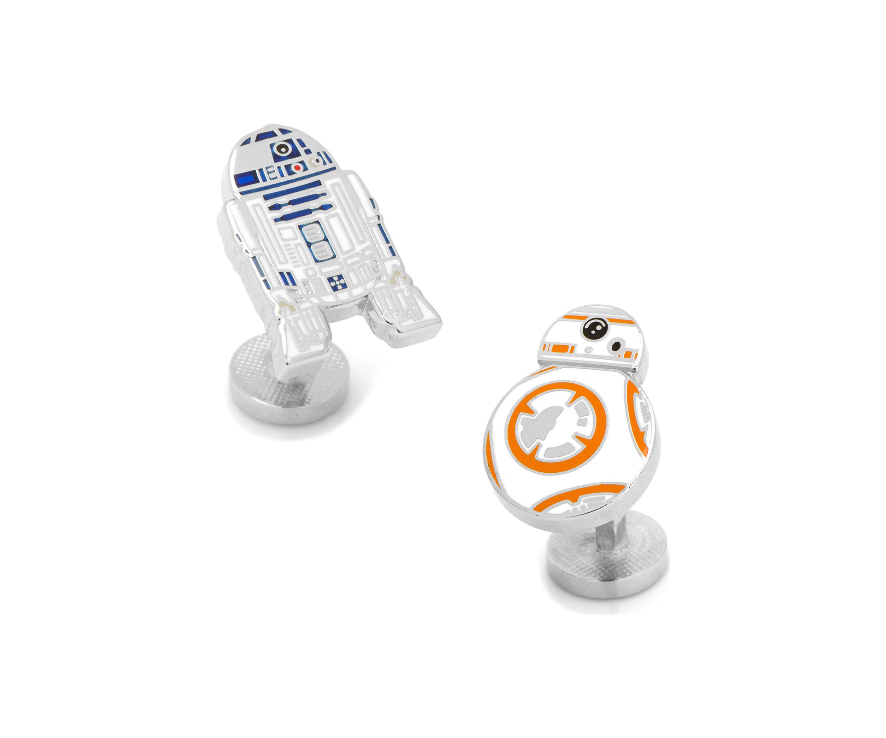 R2D2 and BB8 Enamel Cufflinks