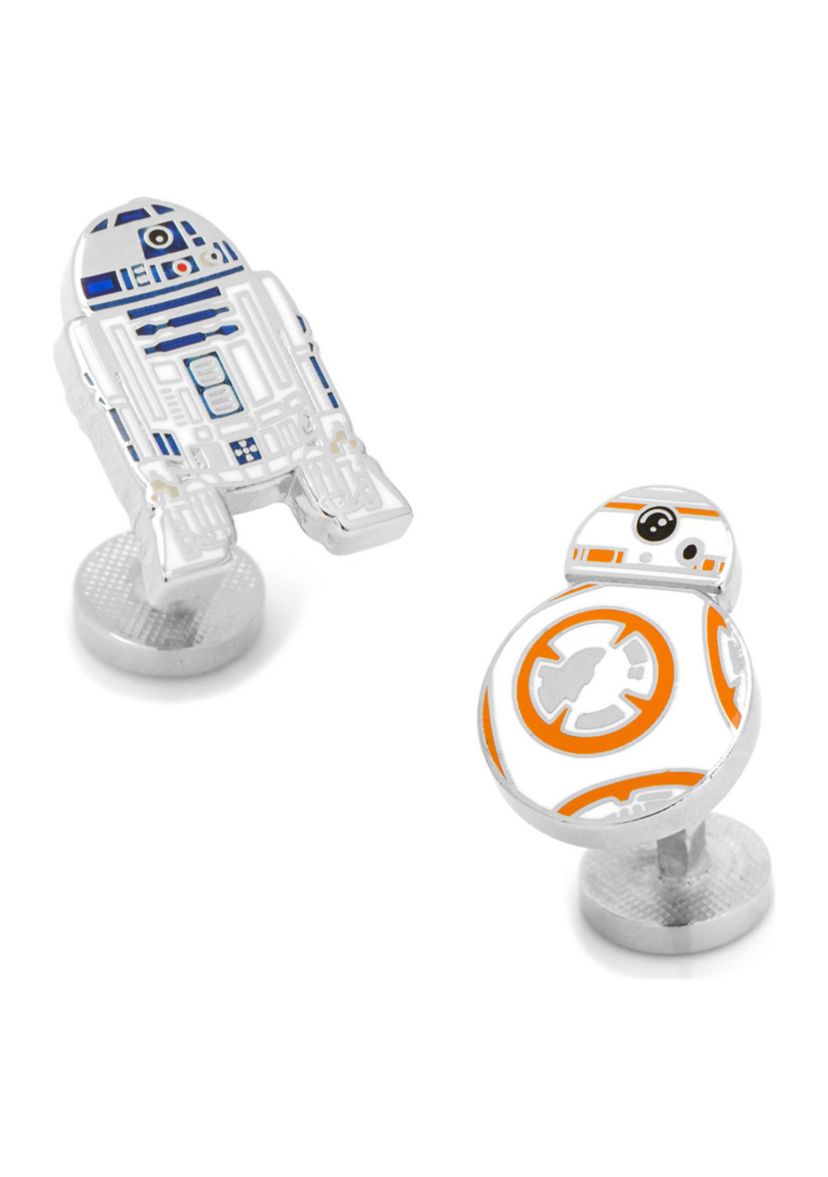 R2D2 and BB8 Enamel Cufflinks
