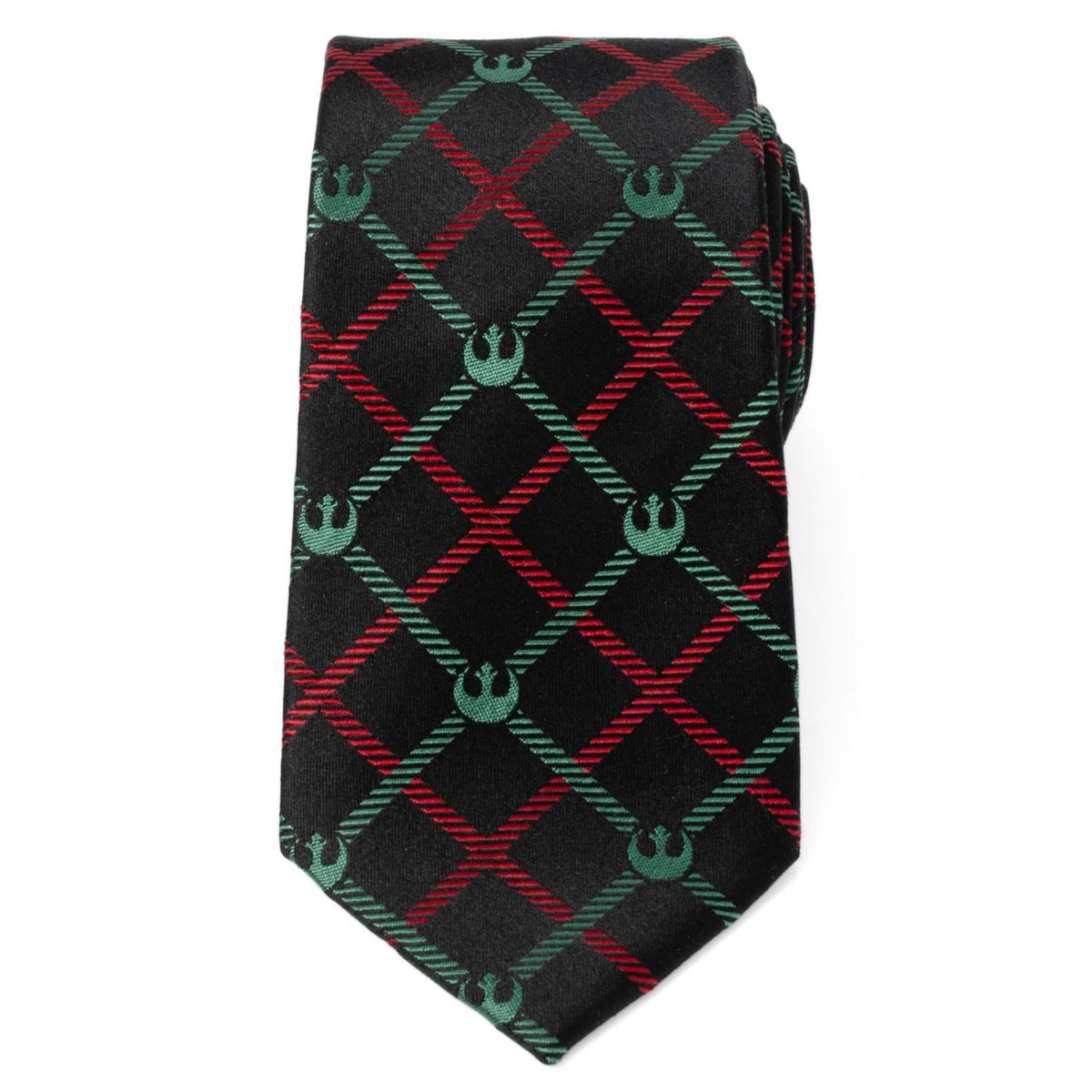 Rebel Red/Green Plaid Tie