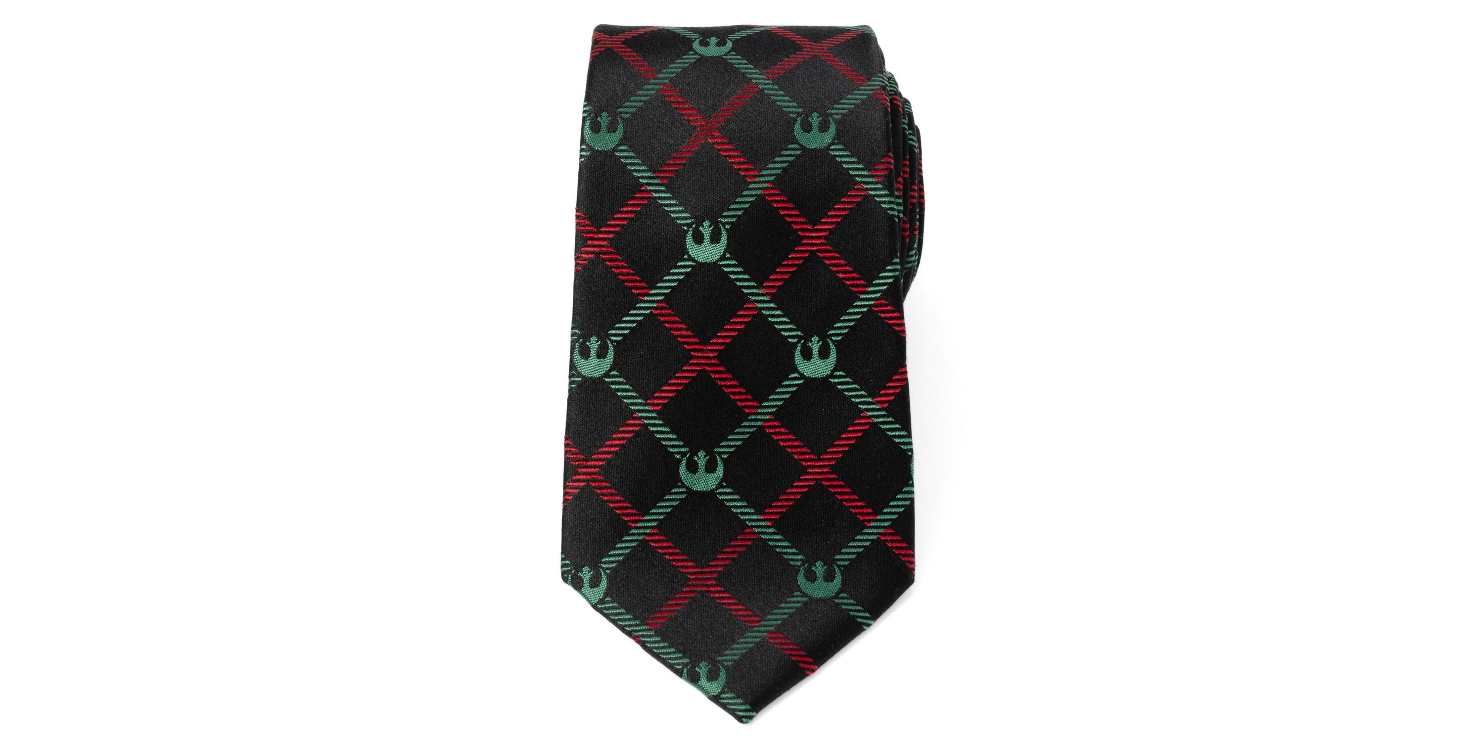 Rebel Red/Green Plaid Tie