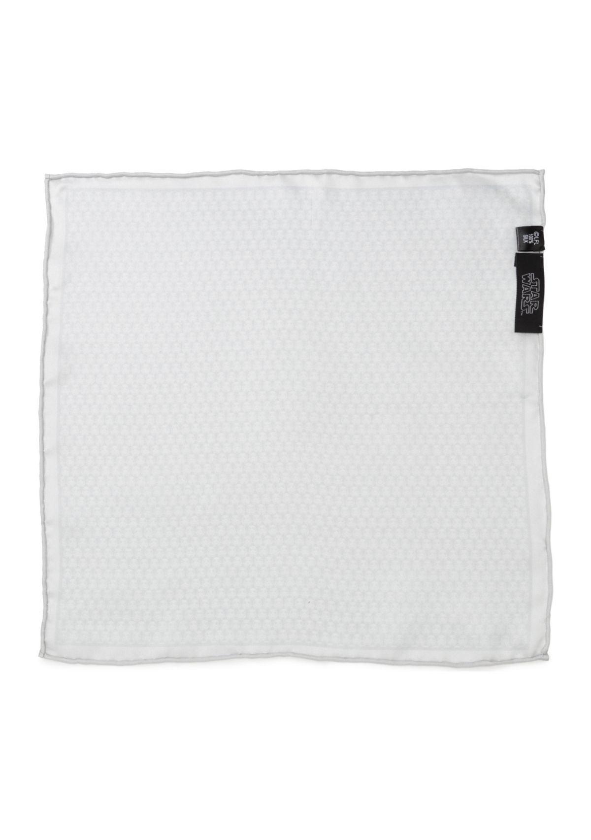 Stormtrooper White Silk Pocket Square