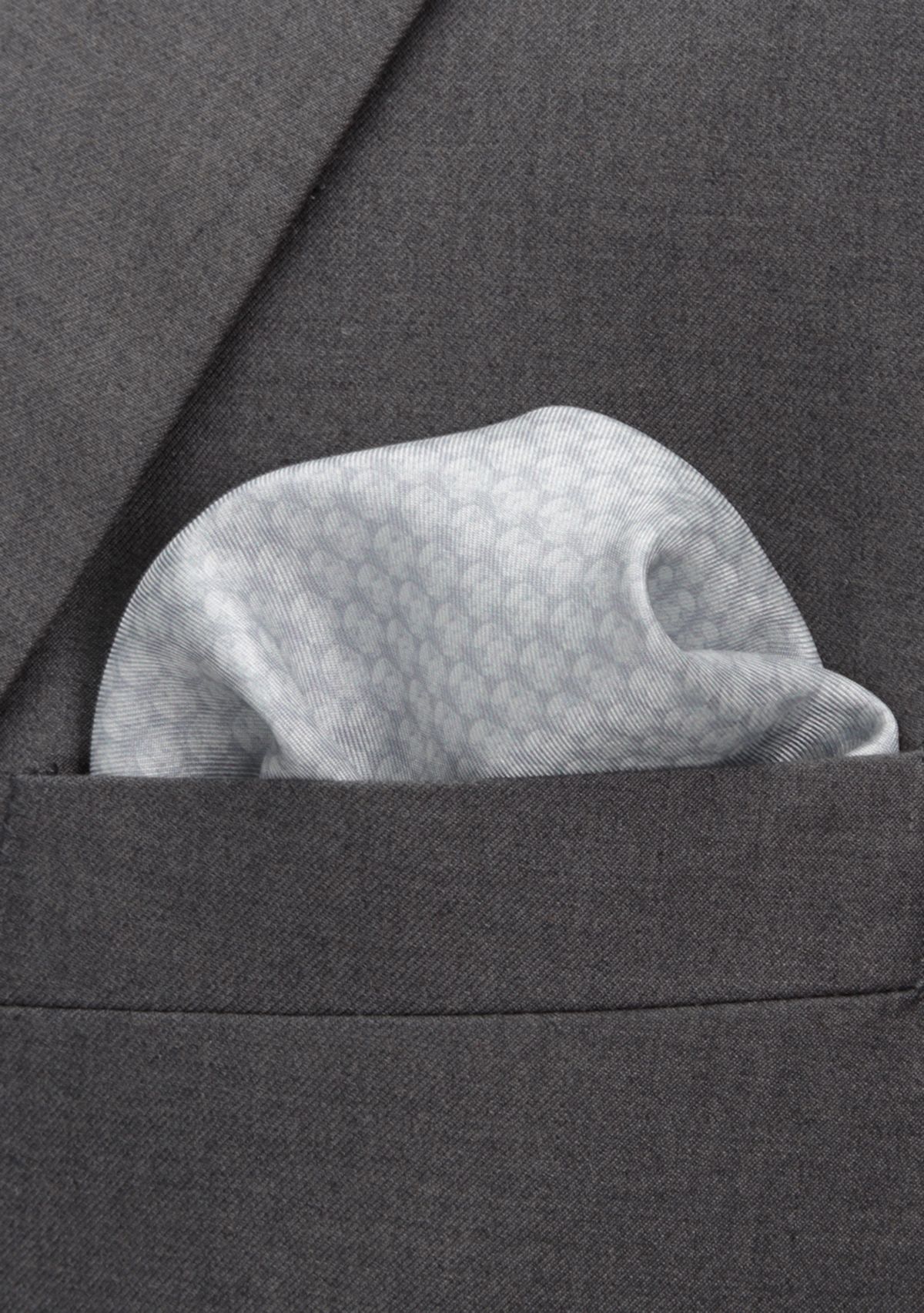 Stormtrooper White Silk Pocket Square