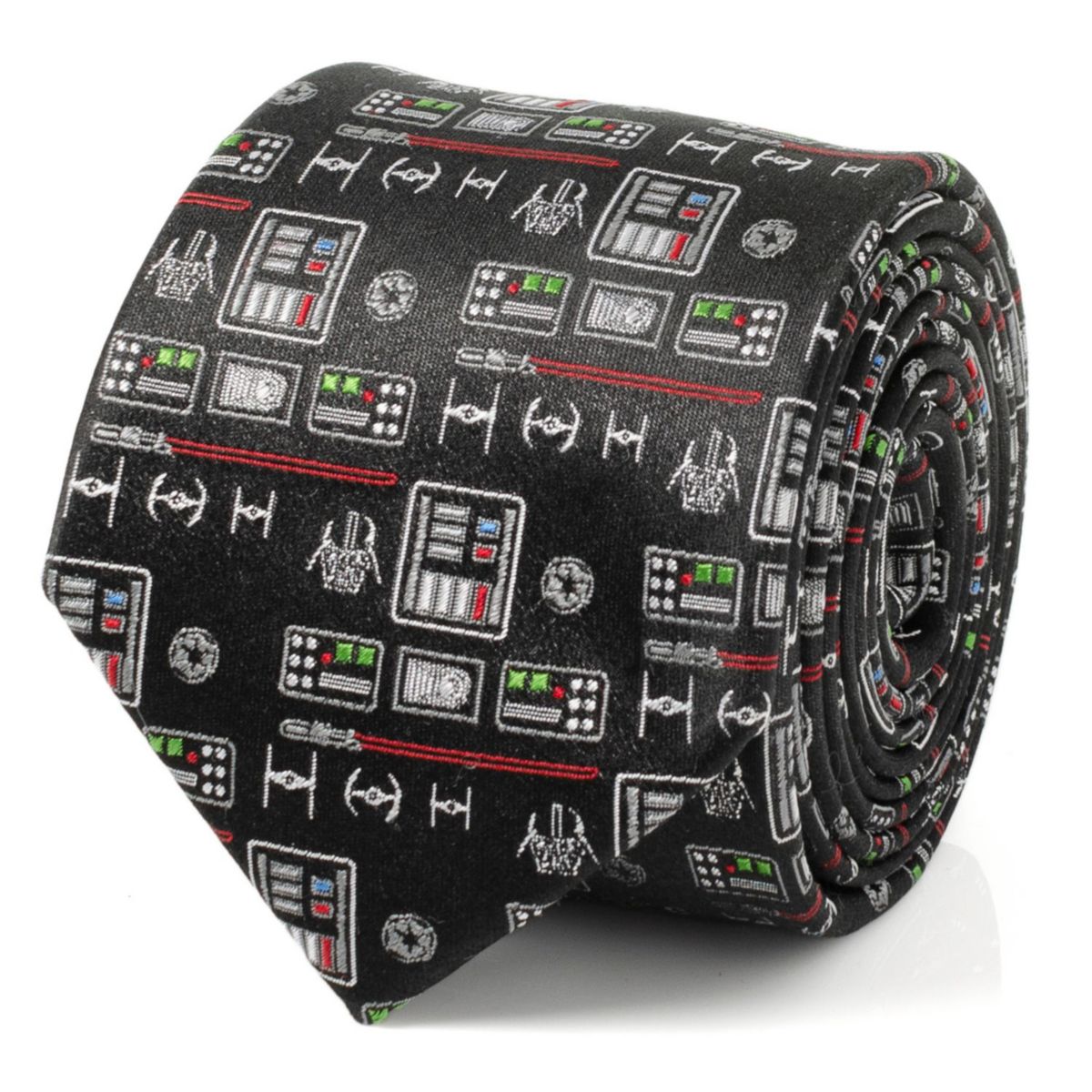 Vader Chest Plate Patterned Tie