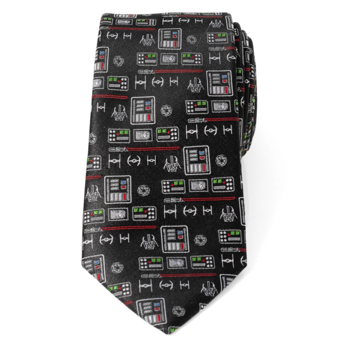 Vader Chest Plate Patterned Tie