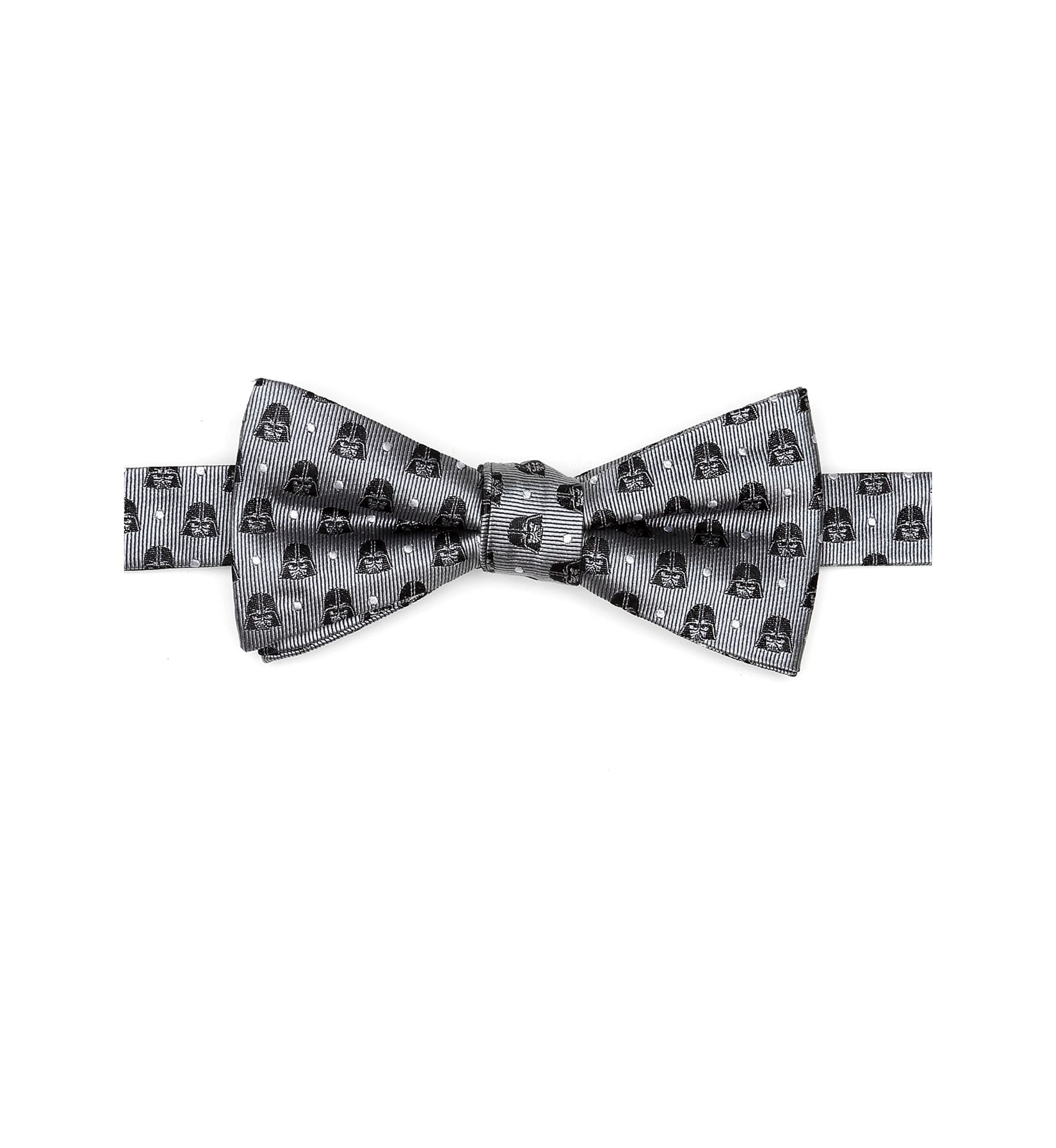 Darth Vader Gray Dot Bow Tie