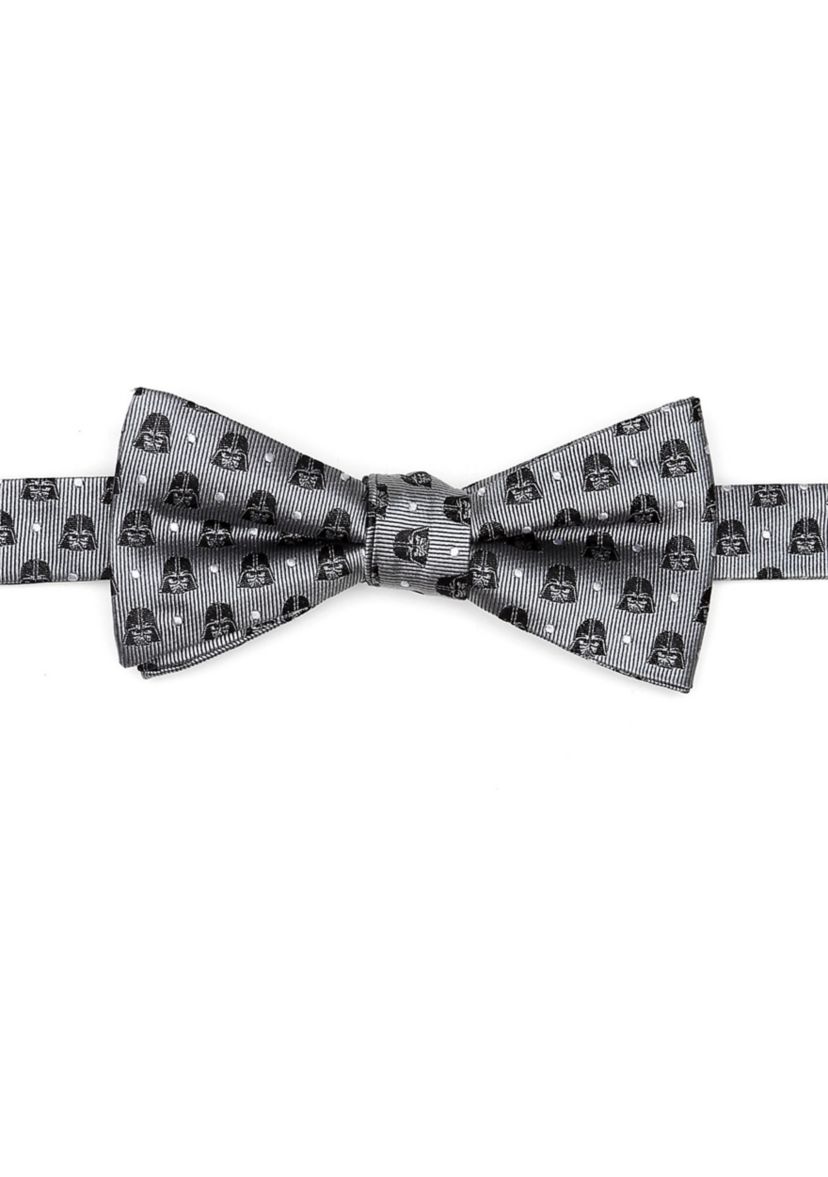 Darth Vader Gray Dot Bow Tie