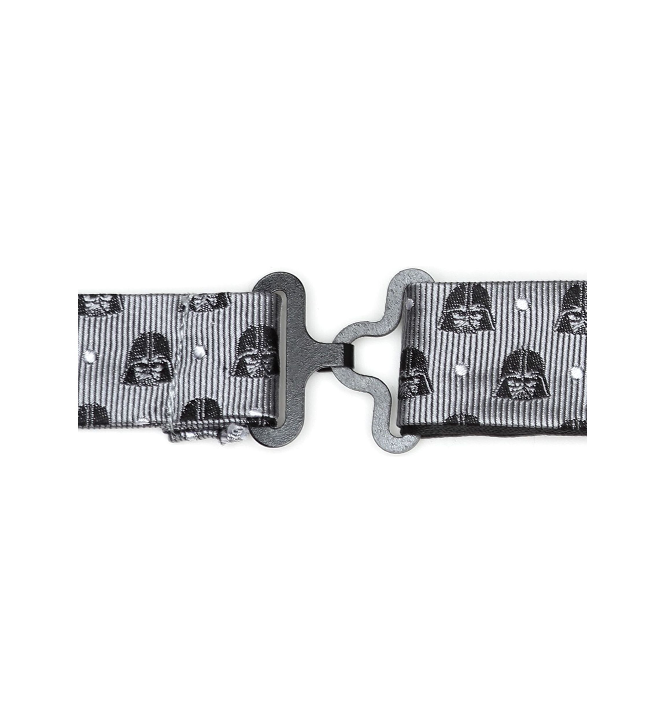 Darth Vader Gray Dot Bow Tie