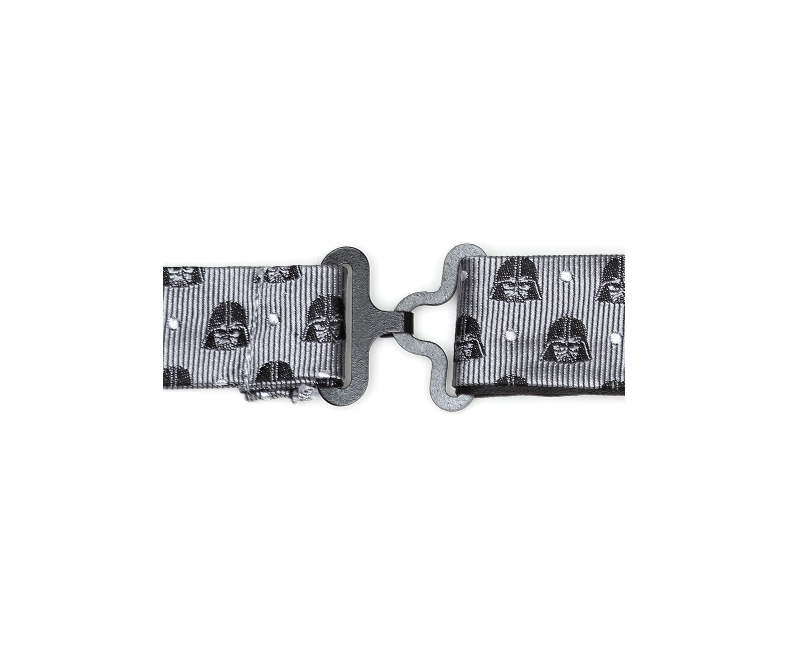 Darth Vader Gray Dot Bow Tie