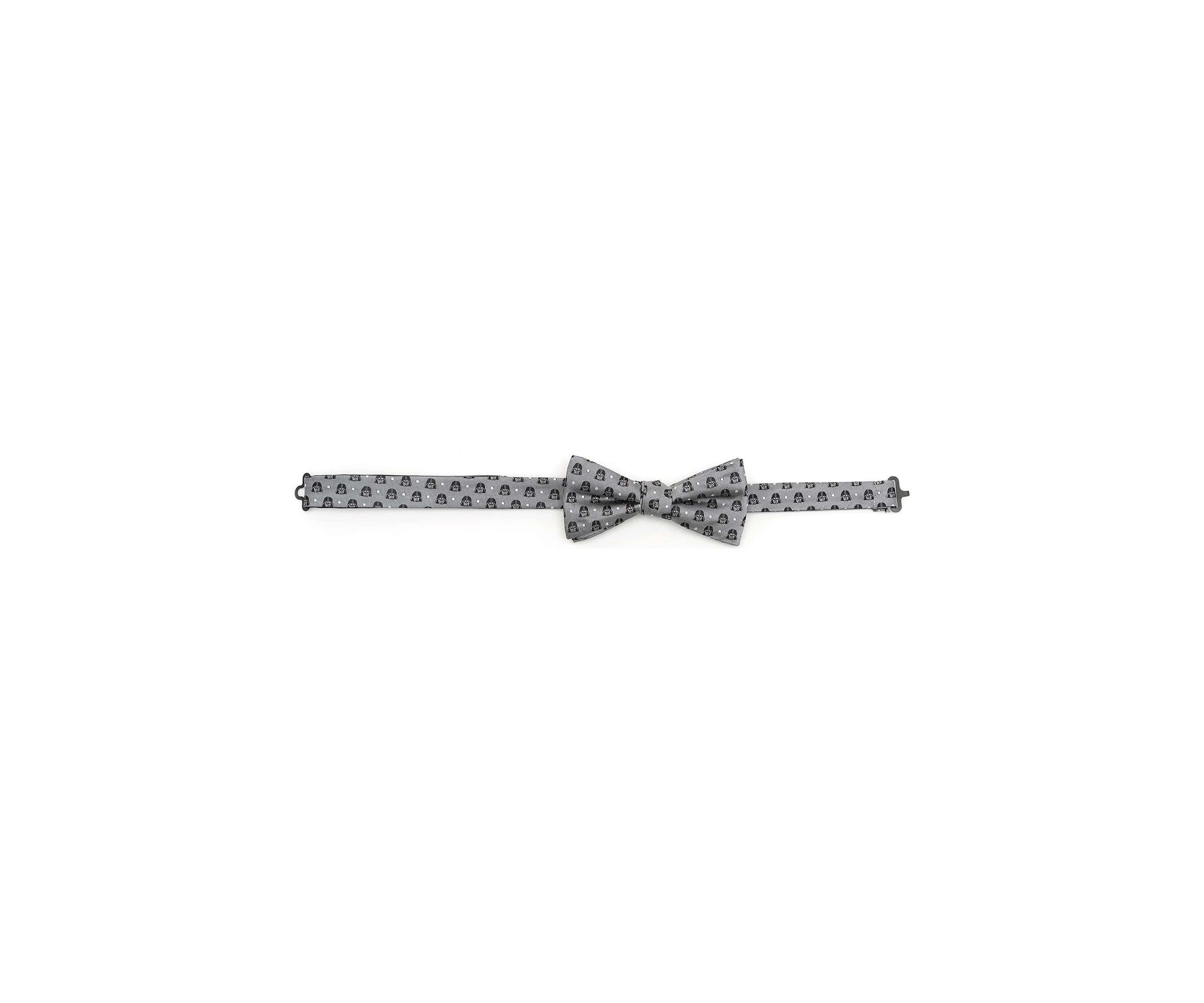 Darth Vader Gray Dot Bow Tie