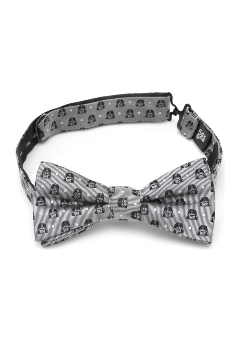Darth Vader Gray Dot Bow Tie