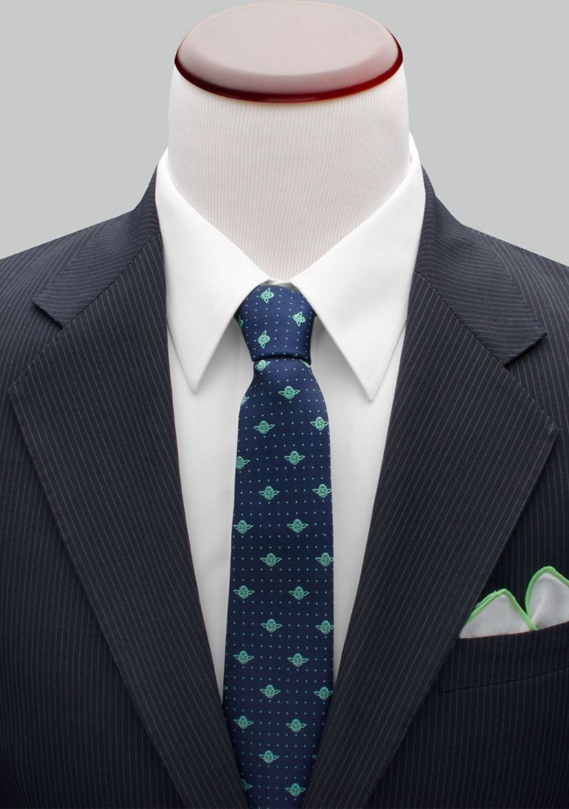 Yoda Dot Navy Tie