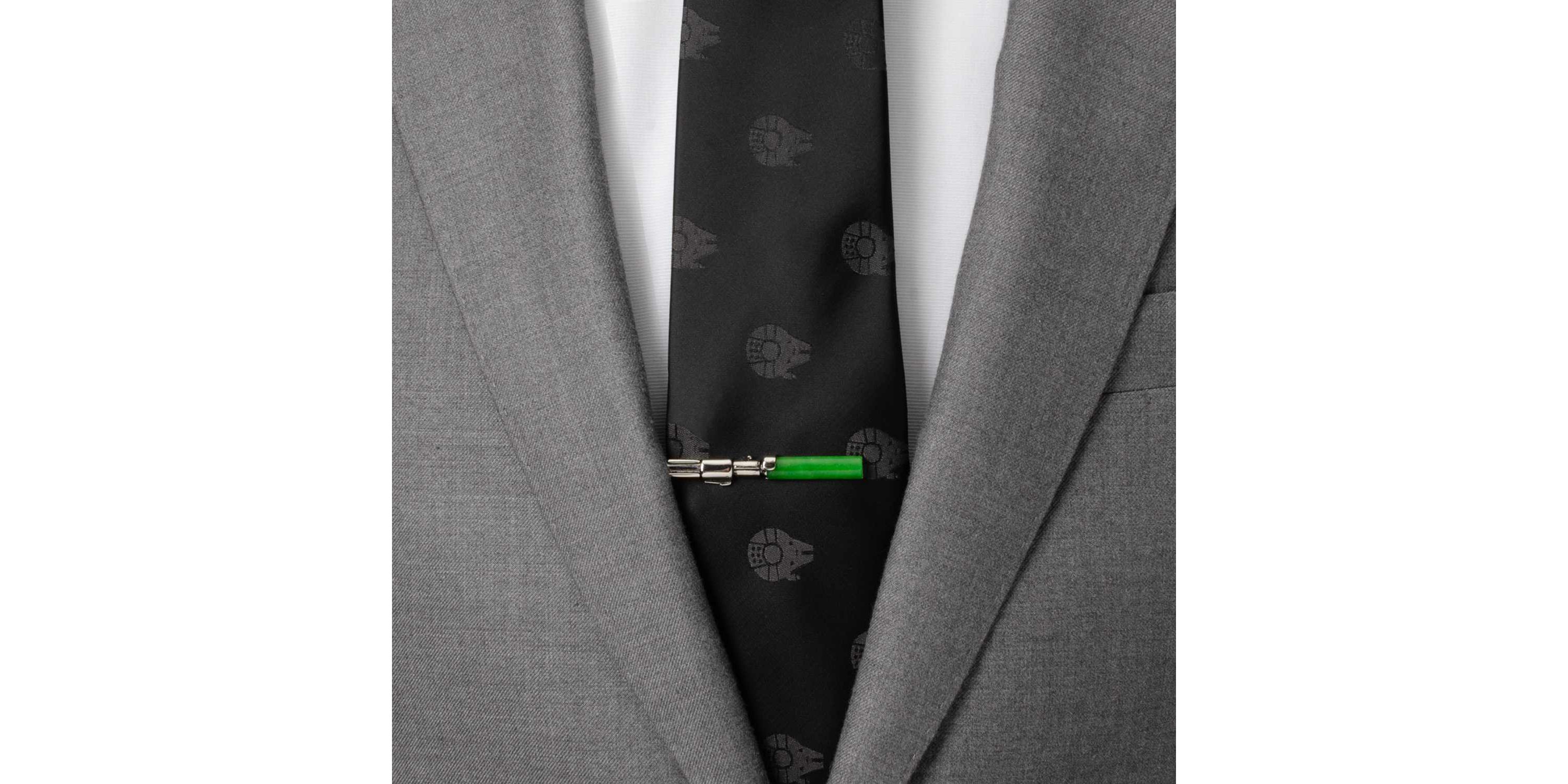 Yoda Lightsaber Tie Clip