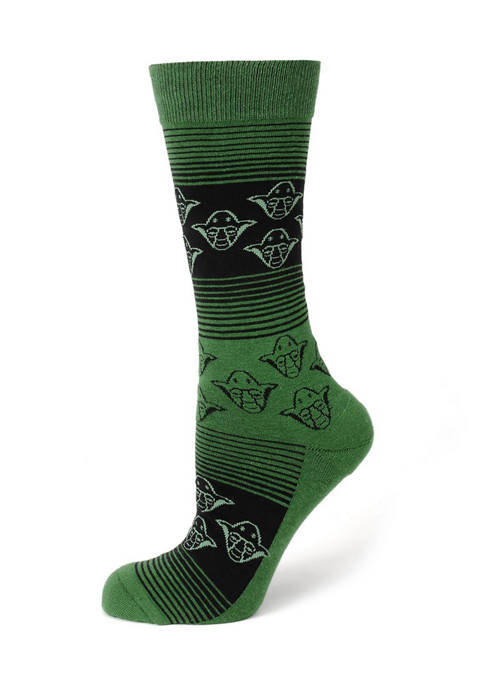Star Wars Yoda Ombr&eacute; Stripe Socks