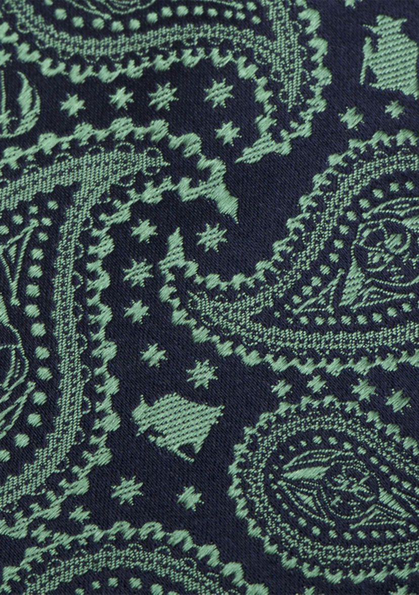 Yoda Green Paisley Tie