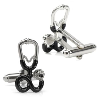 Medical Stethoscope Cufflinks