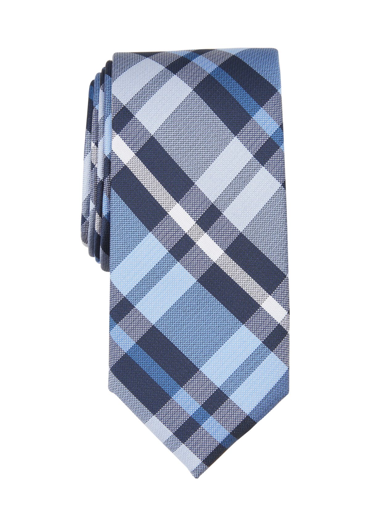 Griffis Plaid Printed Tie