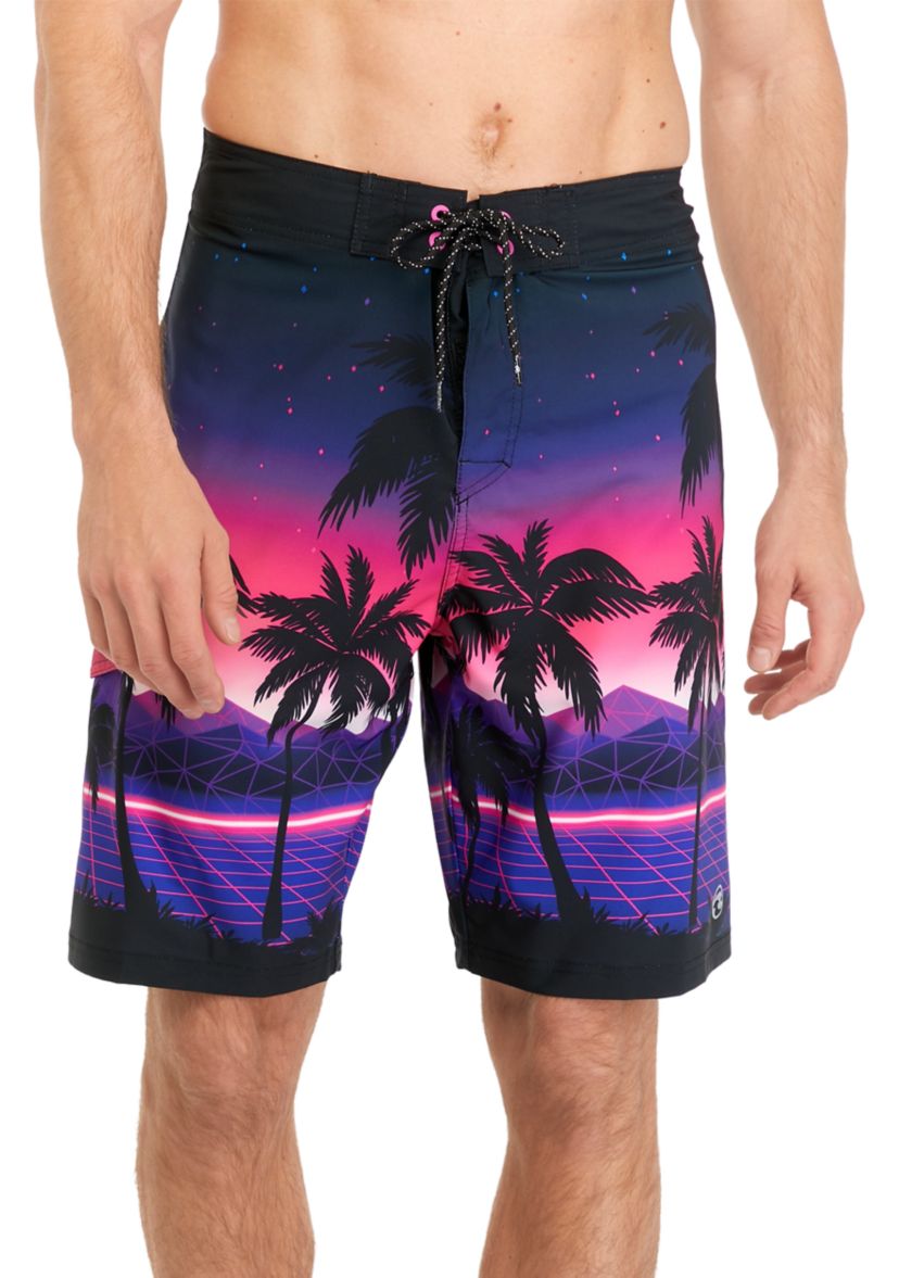 Video Dream Printed Board Shorts