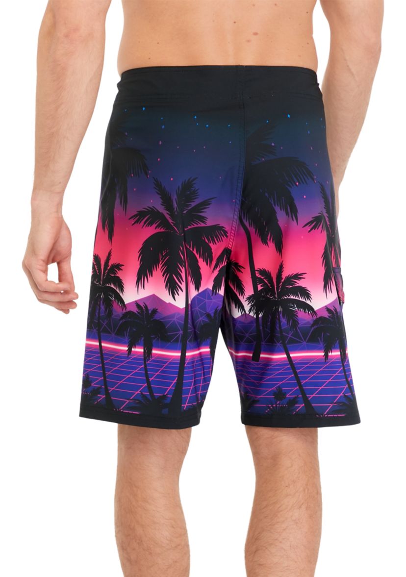 Video Dream Printed Board Shorts