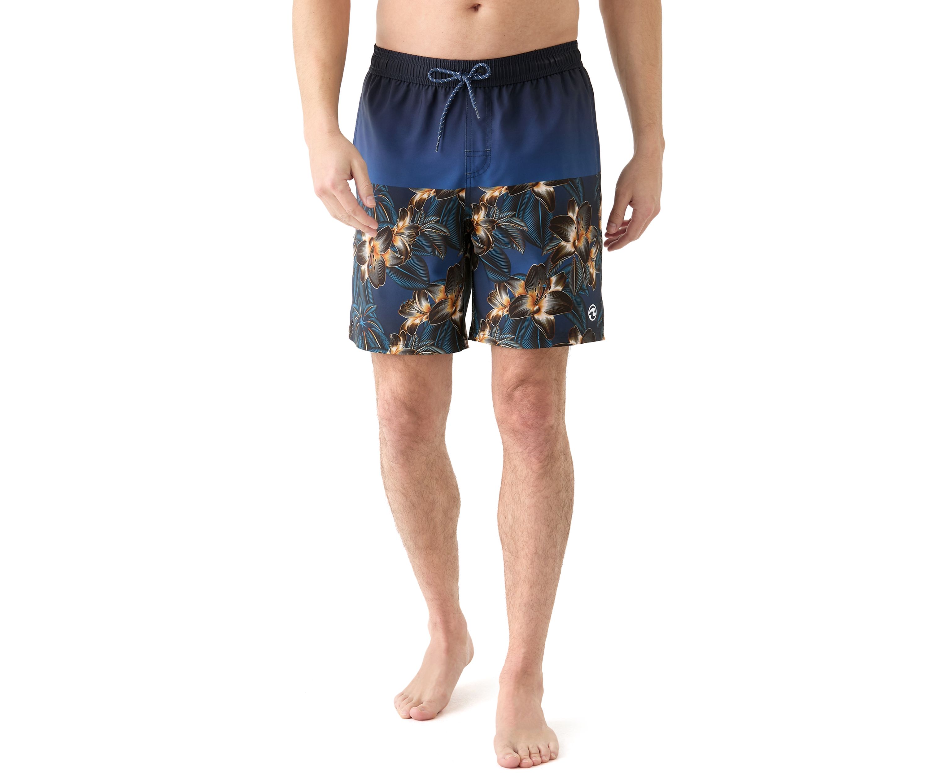 Rockerman Printed Volley Swim Trunks