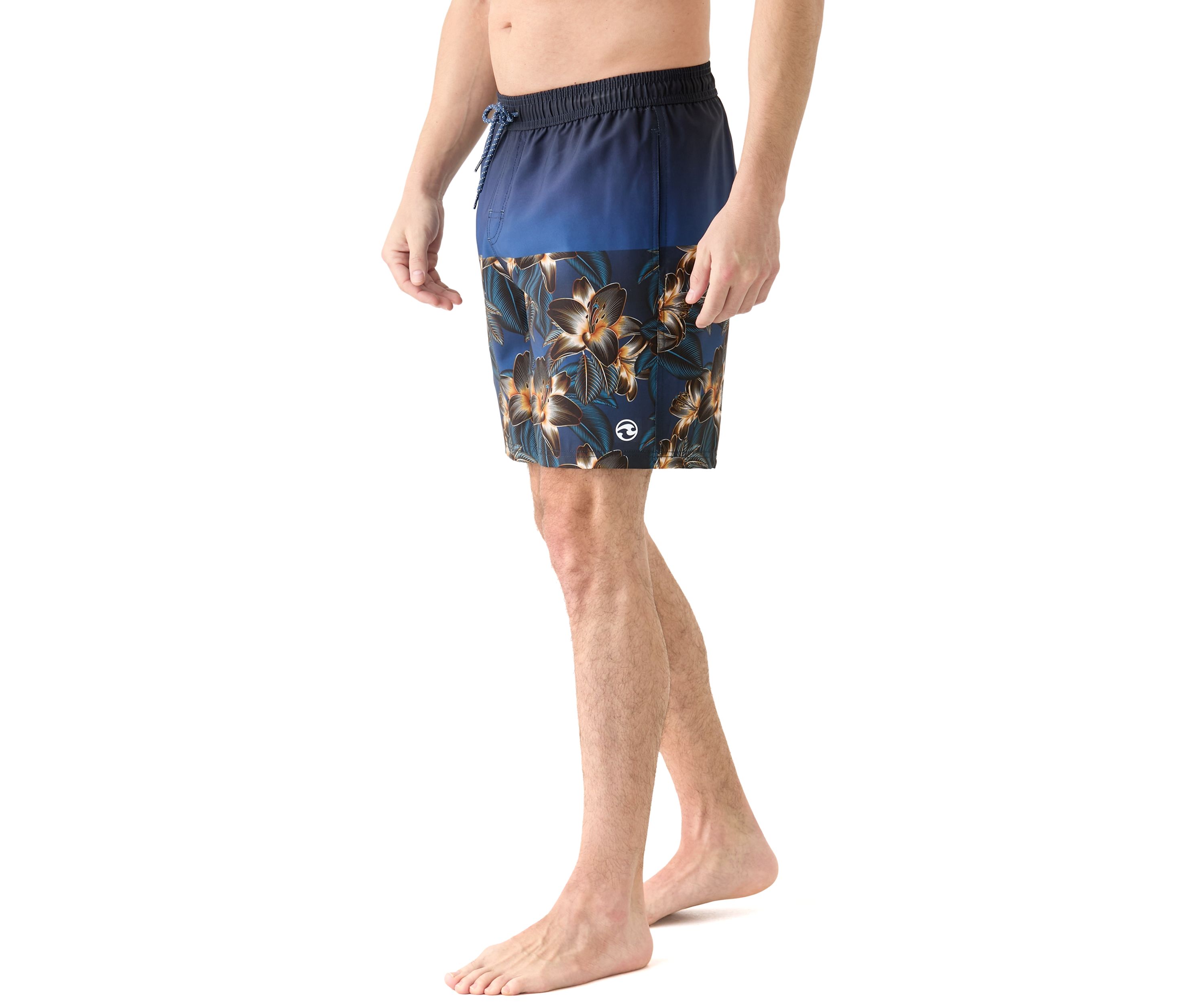 Rockerman Printed Volley Swim Trunks