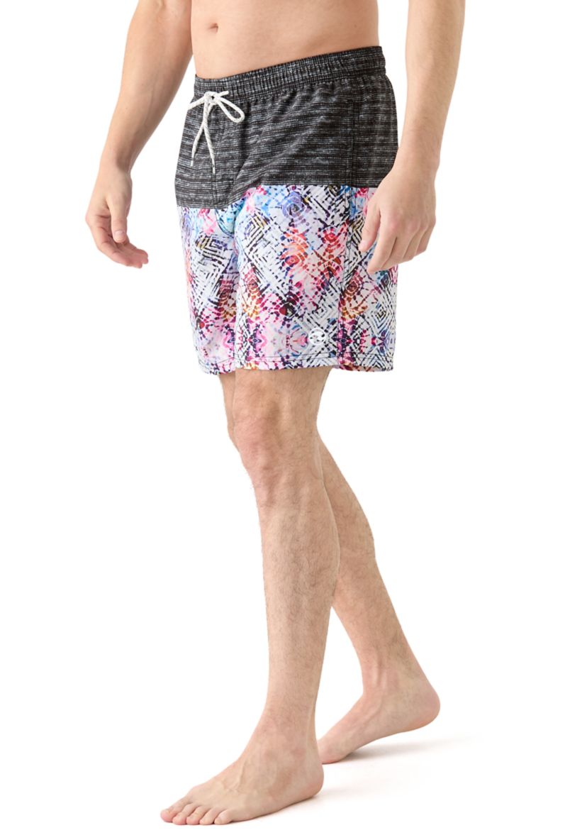 Venetian Printed Volley Swim Trunks