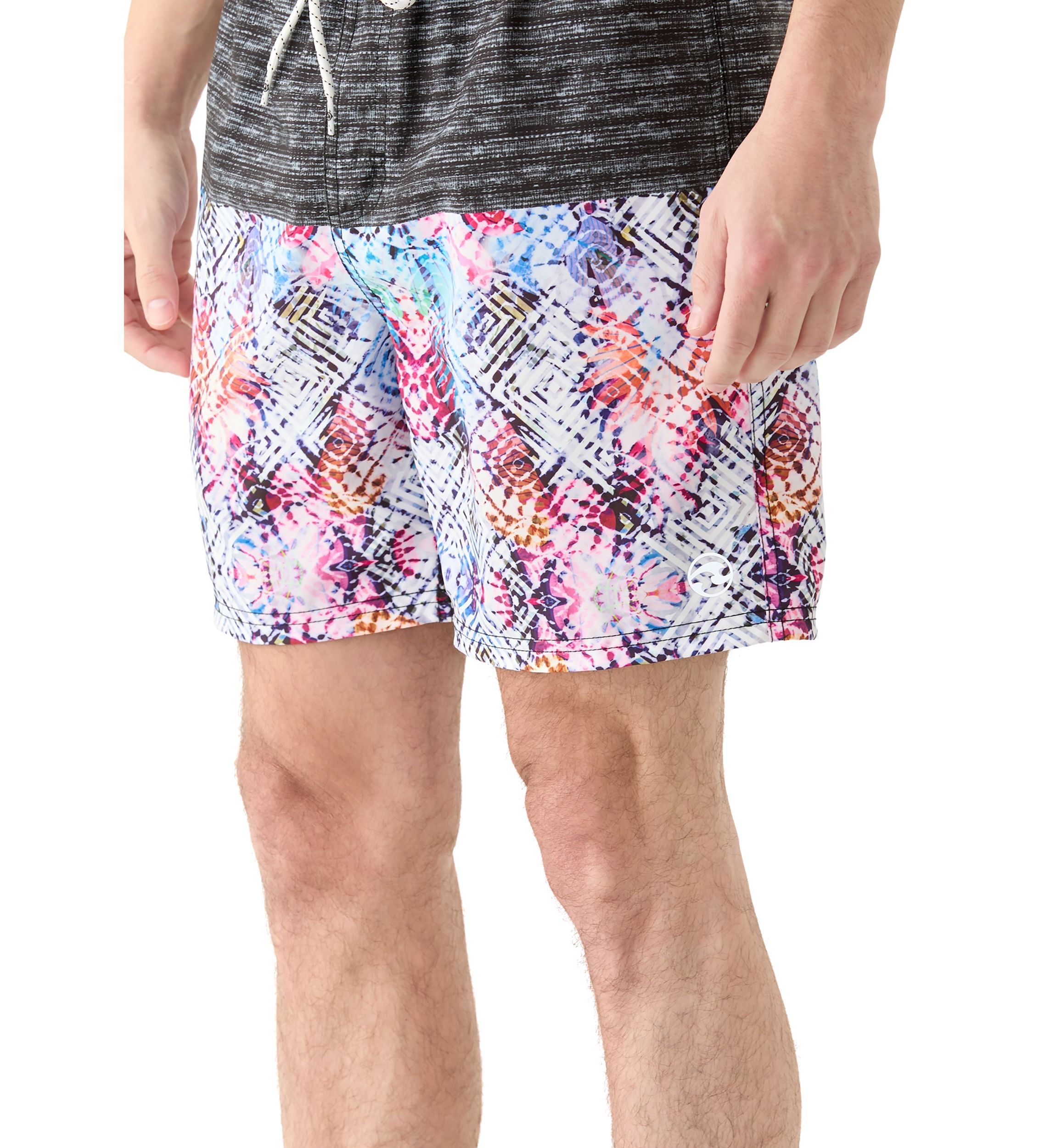 Venetian Printed Volley Swim Trunks