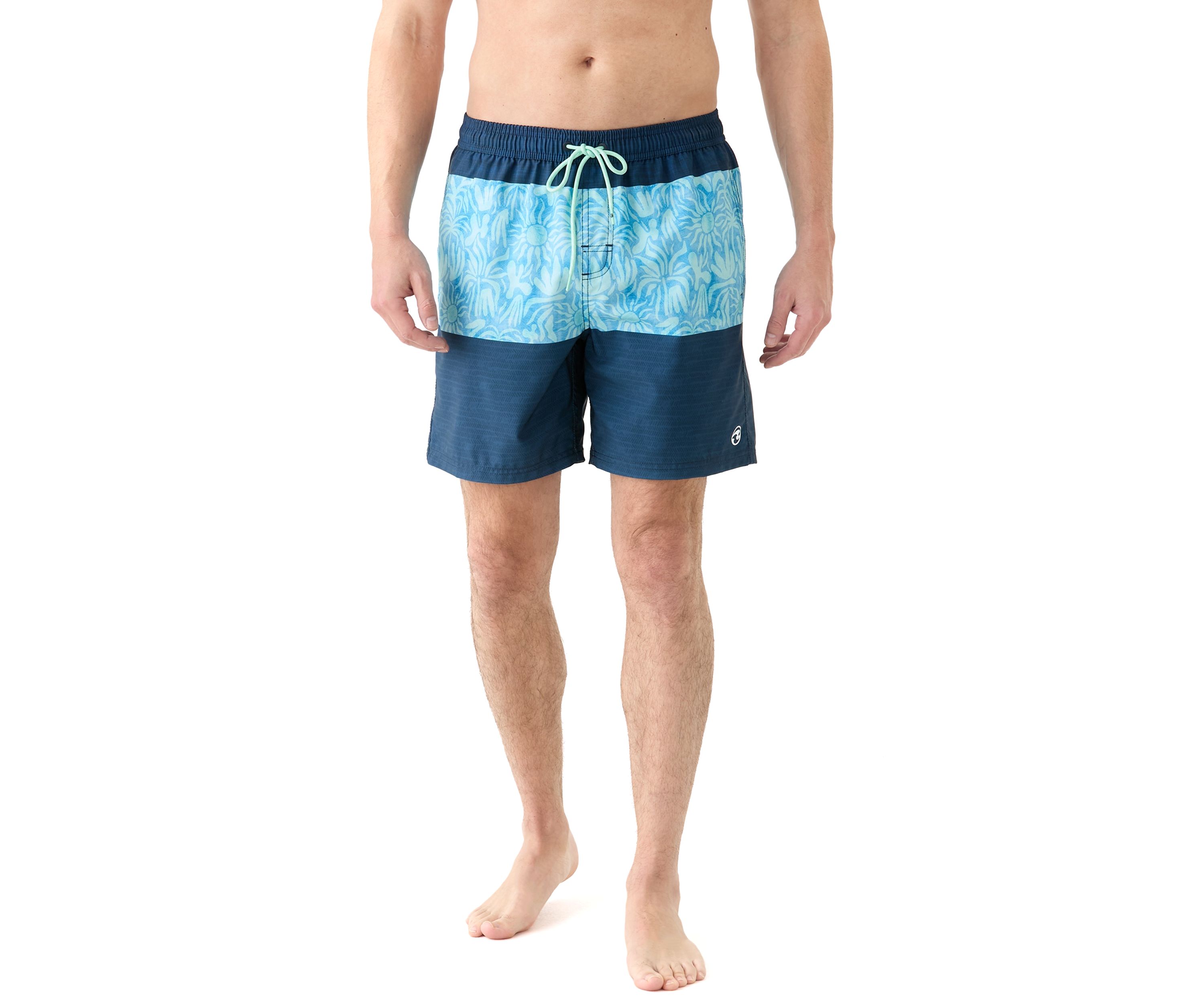 Portolla Printed Volley Swim Trunks