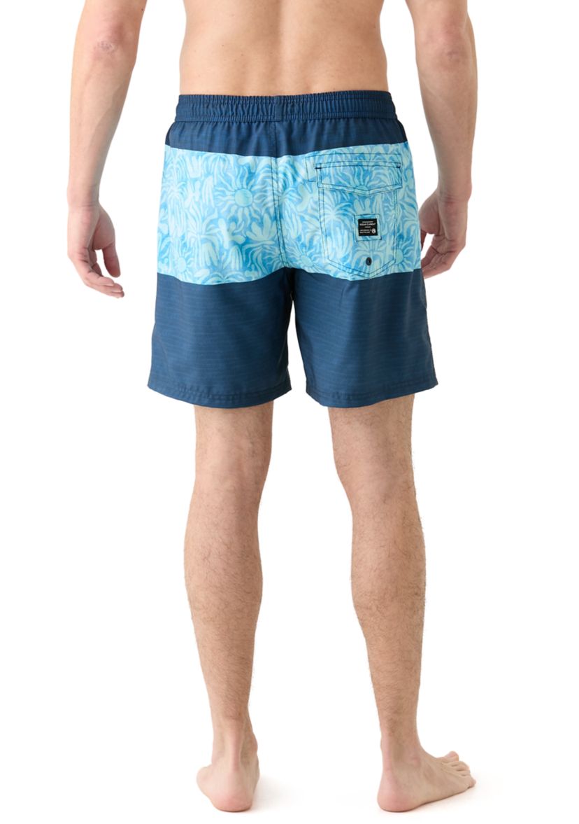 Portolla Printed Volley Swim Trunks