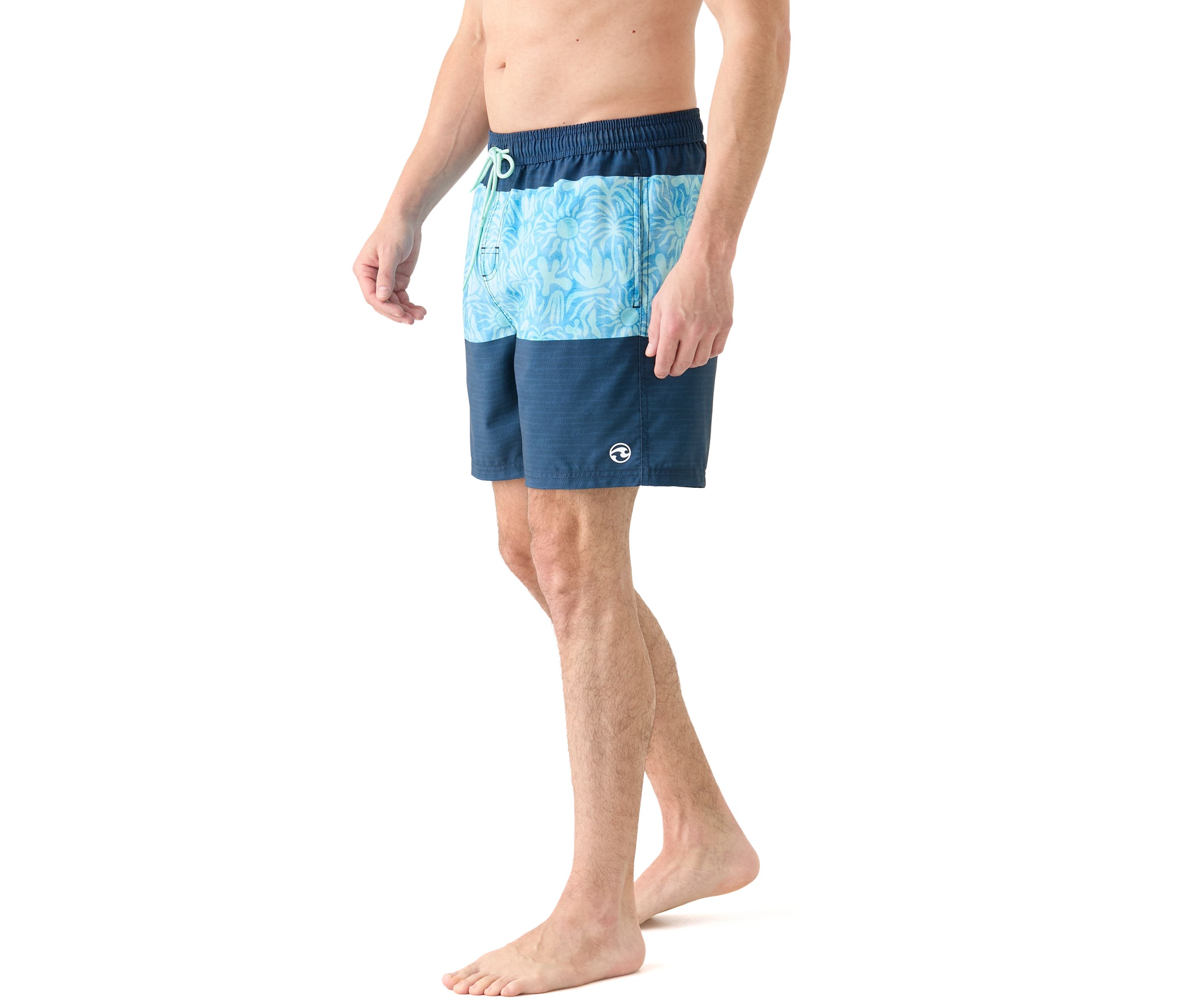 Portolla Printed Volley Swim Trunks