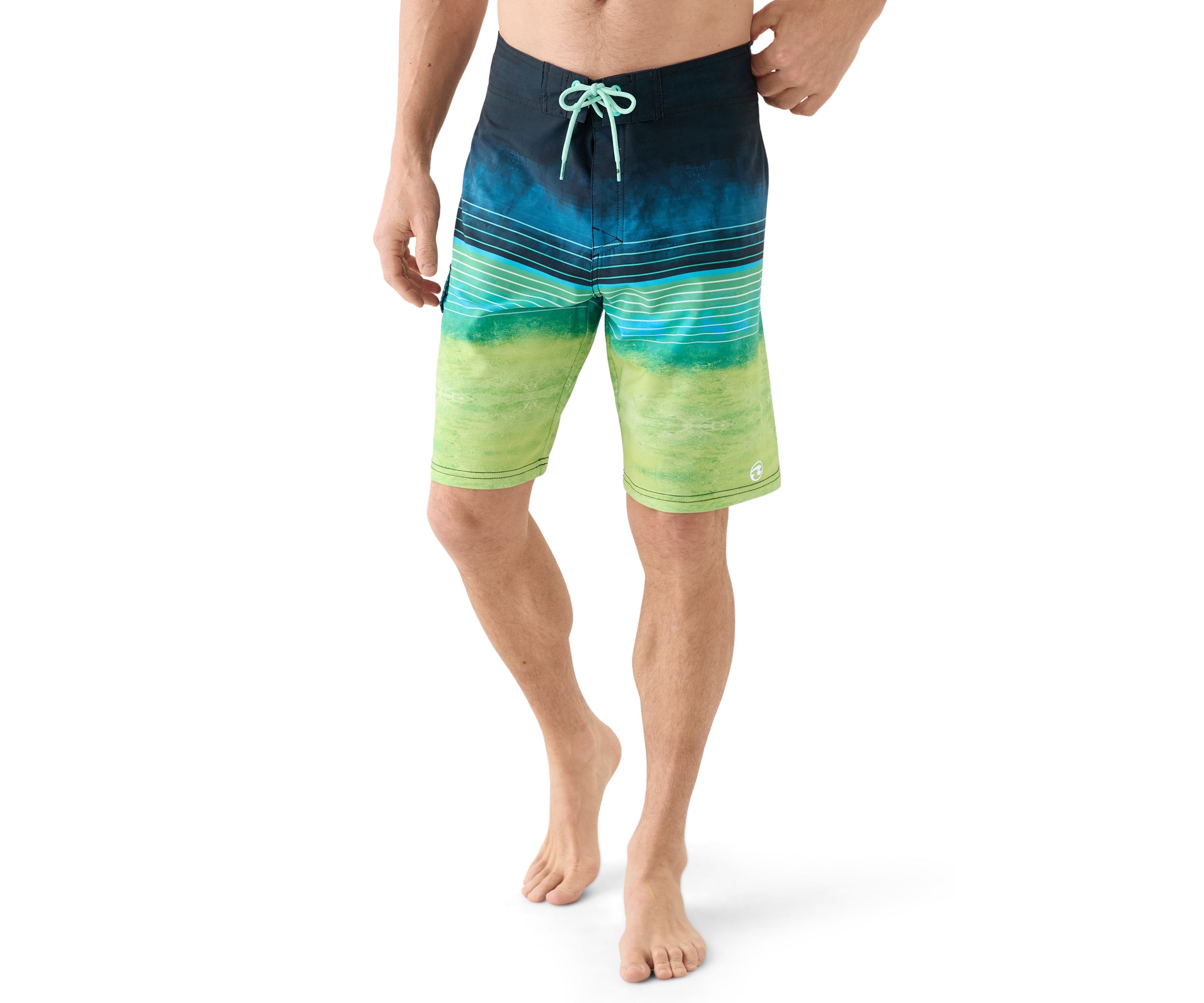 Centered Printed Boardshorts