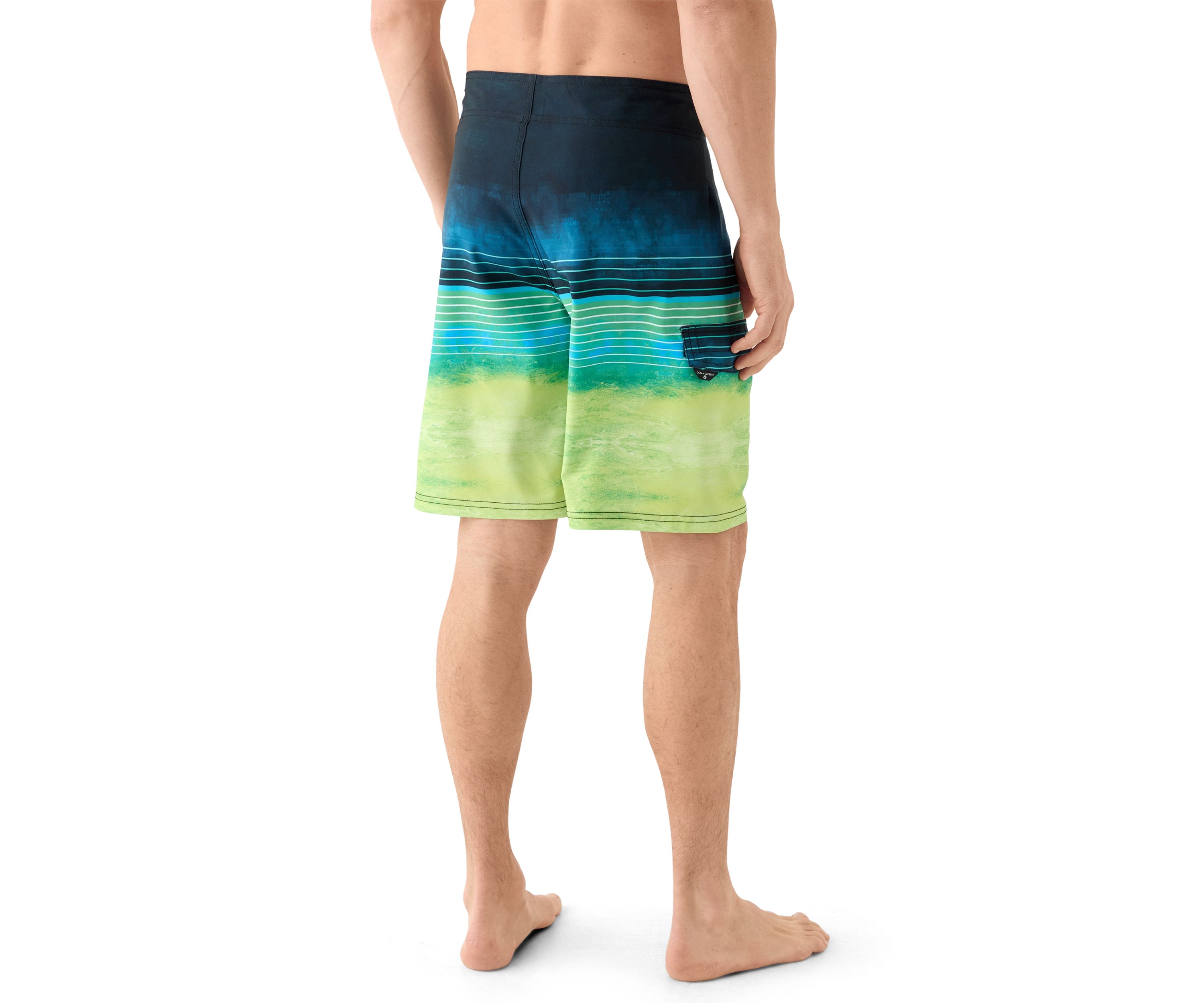 Centered Printed Boardshorts