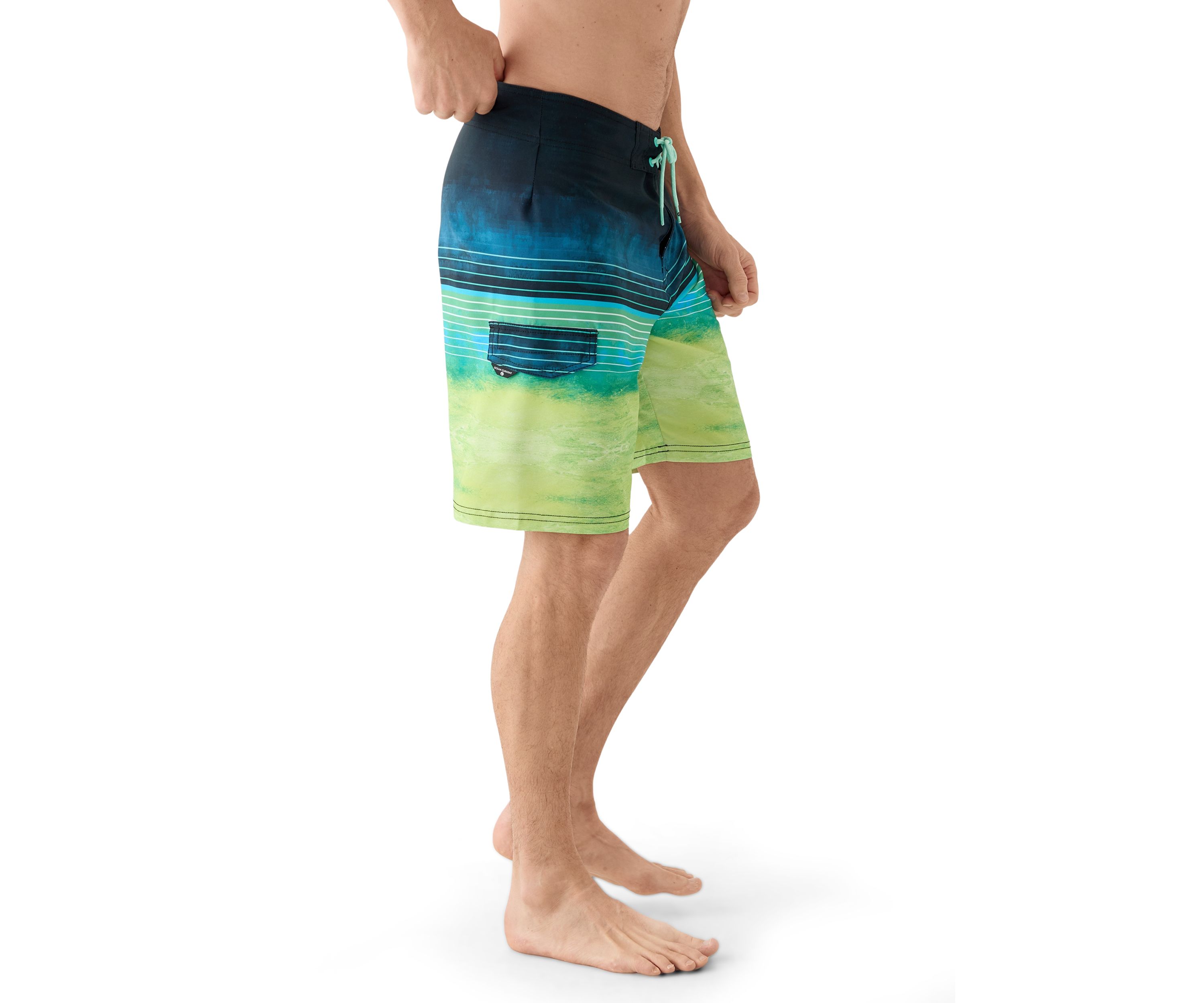 Centered Printed Boardshorts