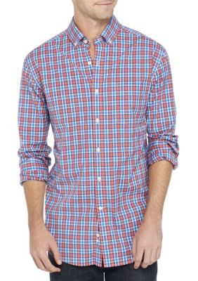 belk crown and ivy men's shirts