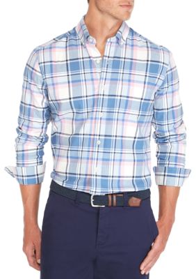 belk mens plaid shirts