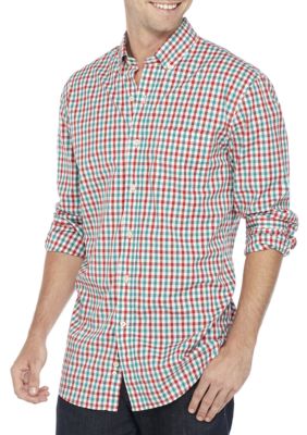 belk mens plaid shirts