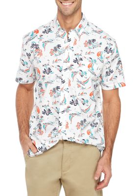 belk crown and ivy men's shirts