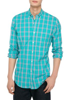 belk mens plaid shirts