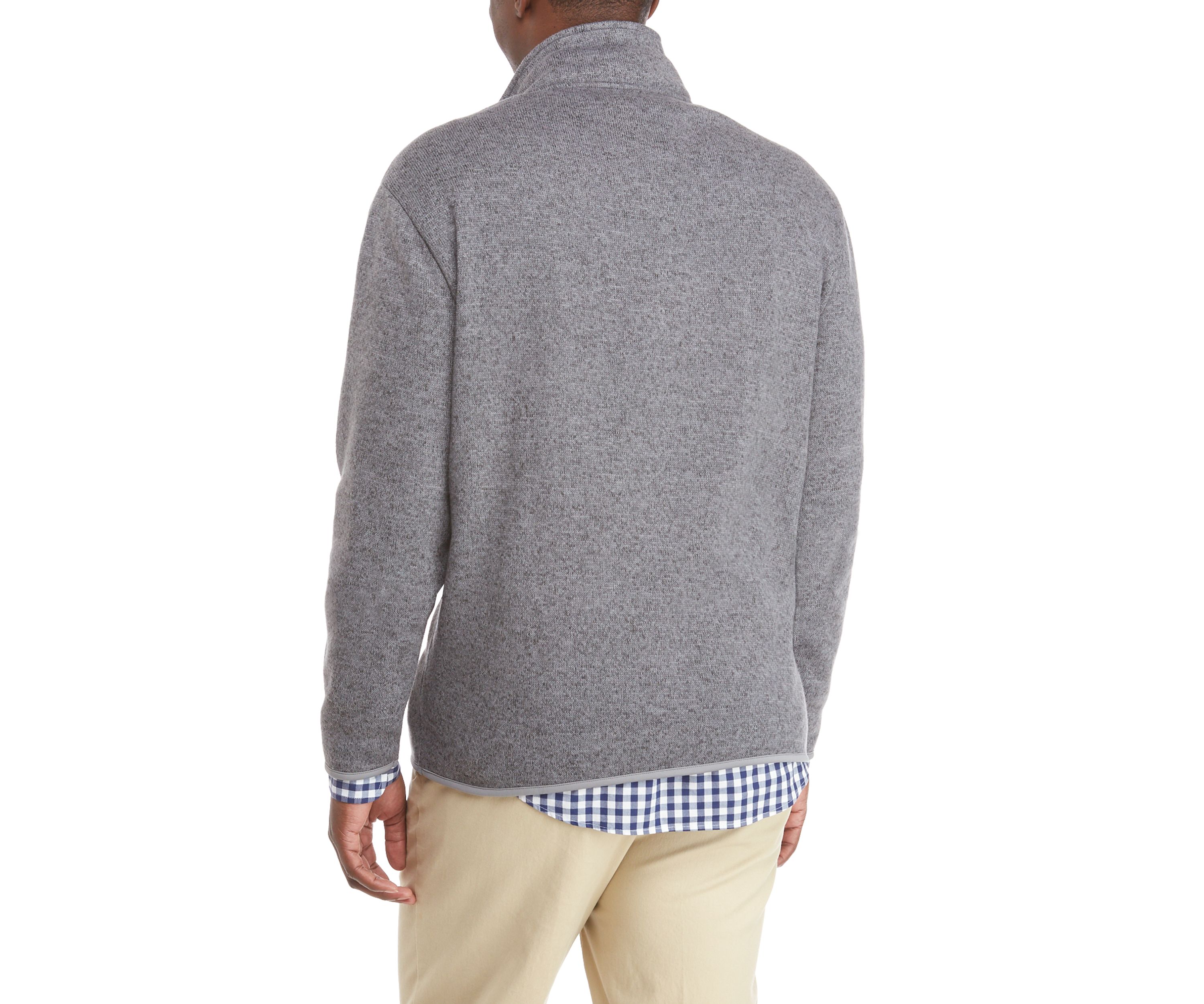  Sweater Fleece Quarter Zip Pullover 