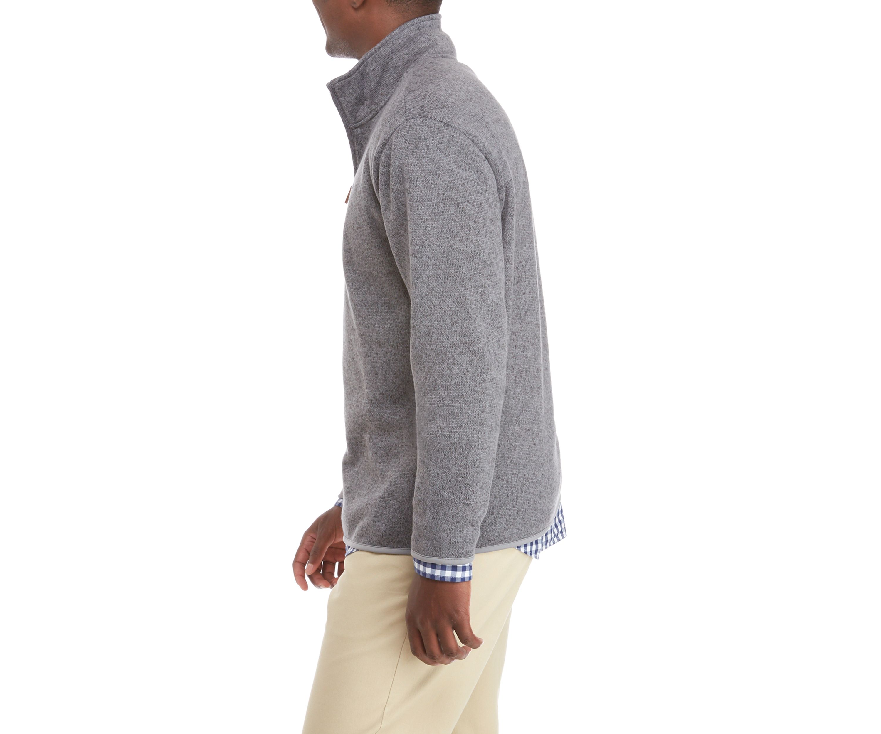  Sweater Fleece Quarter Zip Pullover 