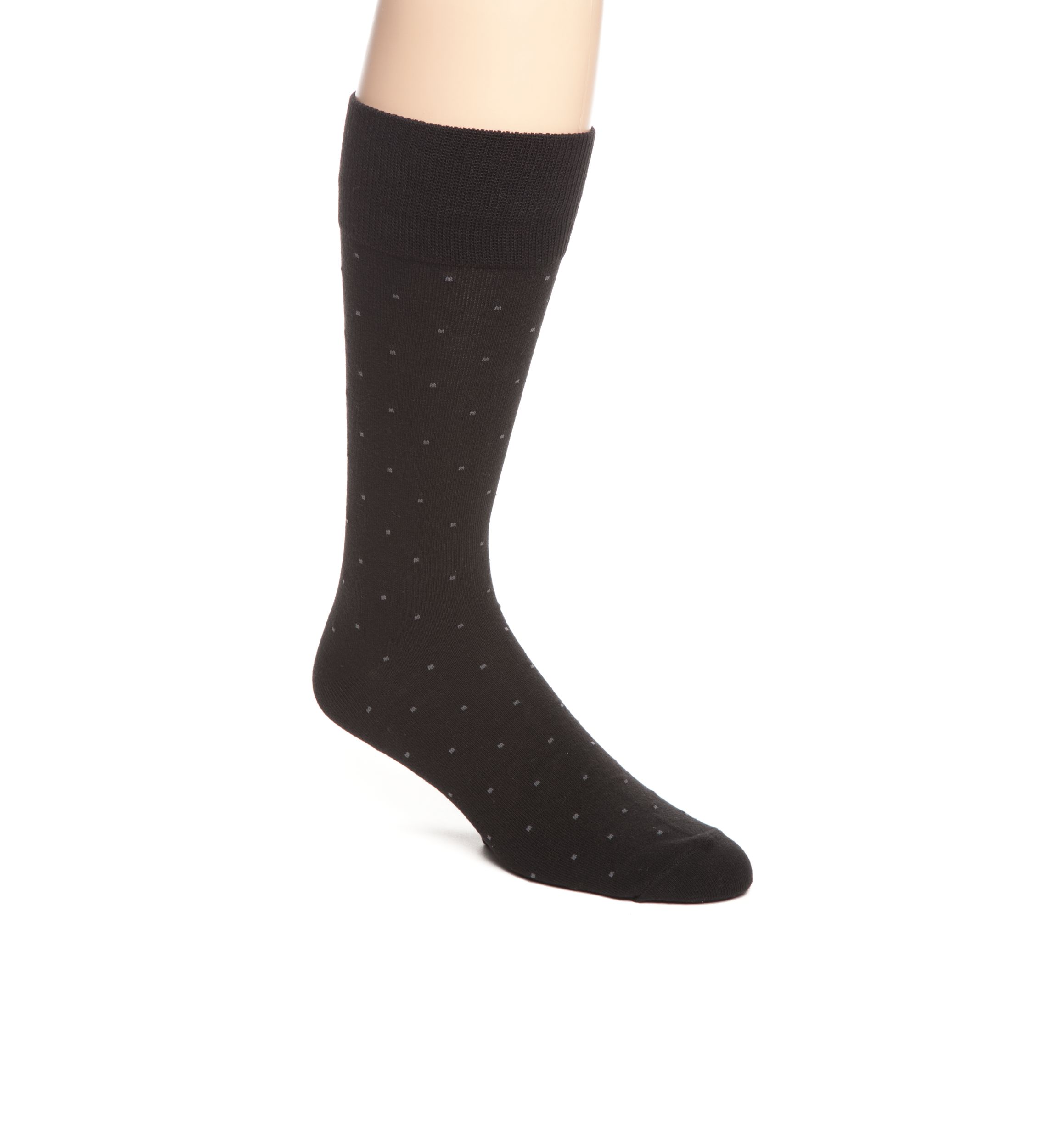 Dot Pattern Crew Socks - Single Pair