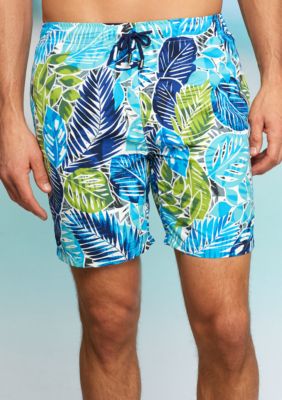 Crown & Ivy™ 7-in. Inseam Swim Trunks | Belk