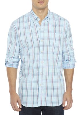 belk mens plaid shirts